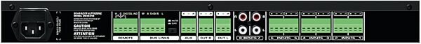 open zoom image for Behringer Ultrazone ZMX8210 8-Channel Zone Mixer with Remote, Rear