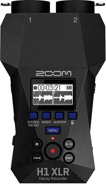 open zoom image for Zoom H1 XLR Handy Digital Recorder, New, Action Position Back