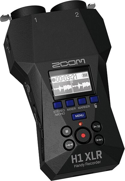 open zoom image for Zoom H1 XLR Handy Digital Recorder, New, Action Position Back