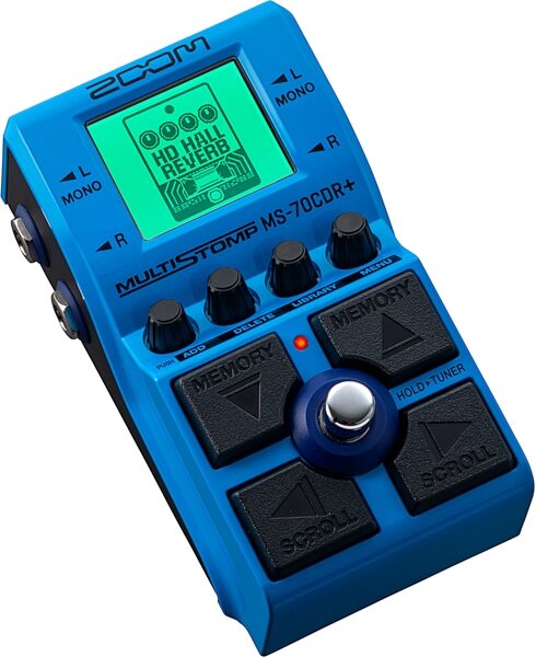 open zoom image for Zoom MS-70CDR+ MultiStomp Guitar Pedal, MS-70CDR, Action Position Back