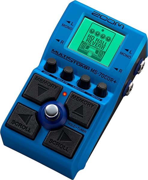 open zoom image for Zoom MS-70CDR+ MultiStomp Guitar Pedal, MS-70CDR, Action Position Back