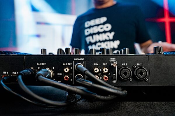 open zoom image for Rane Four Professional DJ Controller, New, Action Position Back