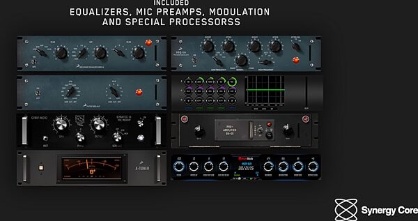 open zoom image for Antelope Audio Zen Q Synergy Core Thunderbolt 3 Audio Interface, Screenshot Control Panel