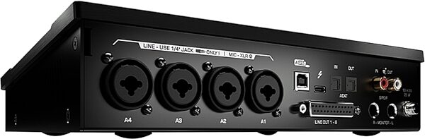 open zoom image for Antelope Audio Zen Tour Synergy Core USB/Thunderbolt 3 Audio Interface, Rear