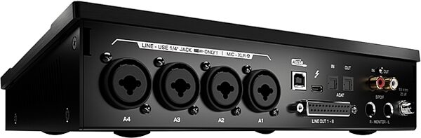 open zoom image for Antelope Audio Zen Tour Synergy Core USB/Thunderbolt 3 Audio Interface, Rear