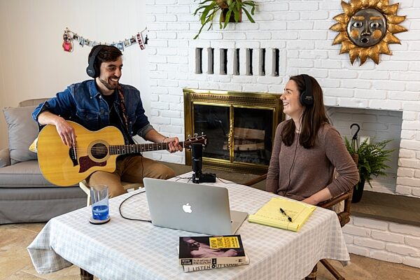 open zoom image for Zoom ZUM-2 Large-Diaphragm Condenser USB Microphone, New, Action Position Front