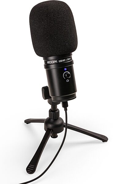 open zoom image for Zoom ZUM-2 Large-Diaphragm Condenser USB Microphone, New, On Stand