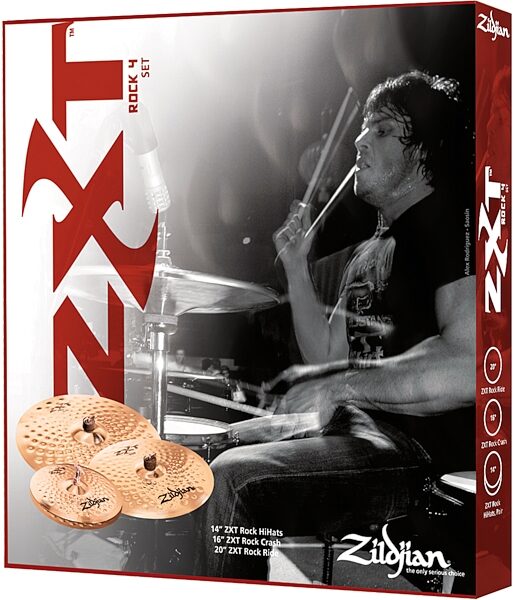 open zoom image for Zildjian ZXT Rock Cymbal Package with 18 Inch ZXT Crash, Main