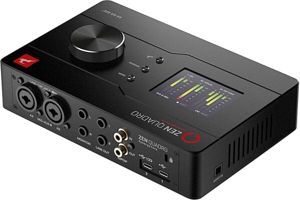 open zoom image for Antelope Audio Zen Quadro Synergy Core USB Audio Interface, Open Box (Very Good), Action Position Back