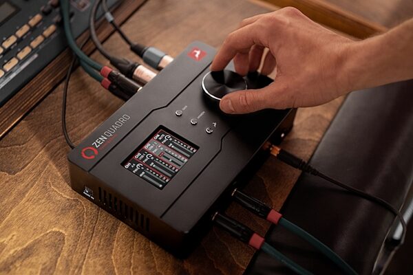 open zoom image for Antelope Audio Zen Quadro Synergy Core USB Audio Interface, Open Box (Very Good), Action Position Back