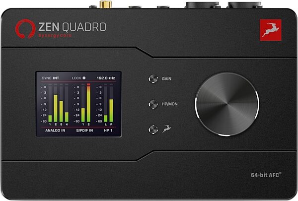open zoom image for Antelope Audio Zen Quadro Synergy Core USB Audio Interface, Open Box (Very Good), Action Position Back
