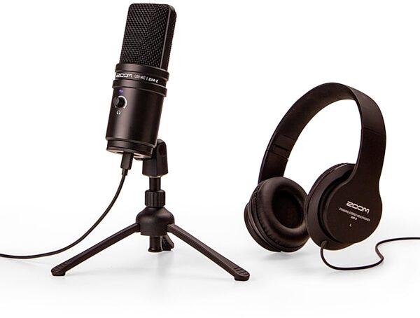 open zoom image for Zoom ZUM-2PMP USB Microphone Podcast Pack, Open Box (Very Good), Main