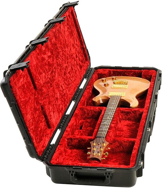 open zoom image for SKB 3I4214OP Open Interior Electric Guitar Case, New, Left
