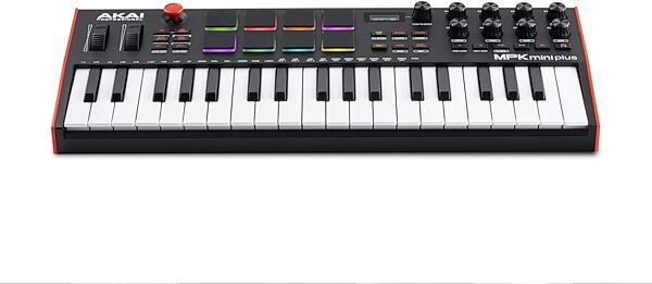 open zoom image for Akai MPK Mini Plus USB MIDI Keyboard Controller, 37-Key, New, Front