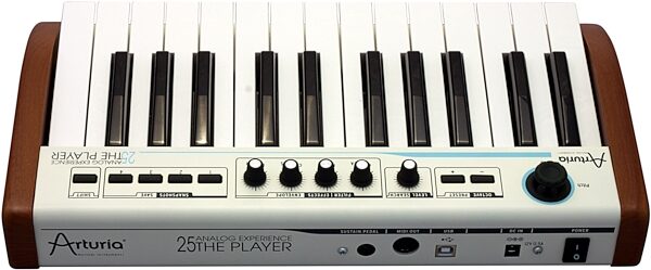 open zoom image for Arturia Analog Experience The Player USB MIDI Keyboard Controller (25-Key), Back