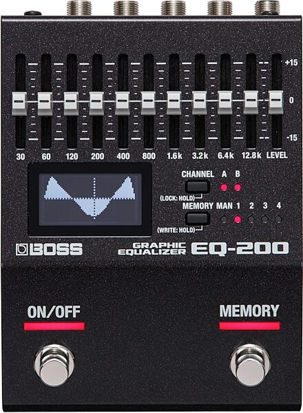open zoom image for Boss EQ-200 Graphic Equalizer Pedal, New, Main
