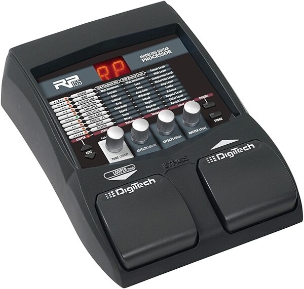 open zoom image for DigiTech RP155 Guitar Multi-Effects Pedal, New with Nady HP03 Headphones