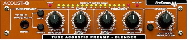 open zoom image for PreSonus AcoustiQ Acoustic Guitar Preamp, Main