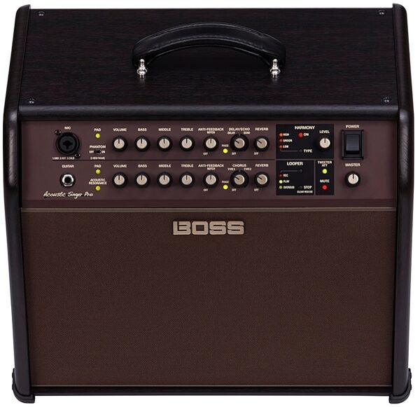 open zoom image for Boss Acoustic Singer Pro Acoustic Guitar Amplifier, New, Panel