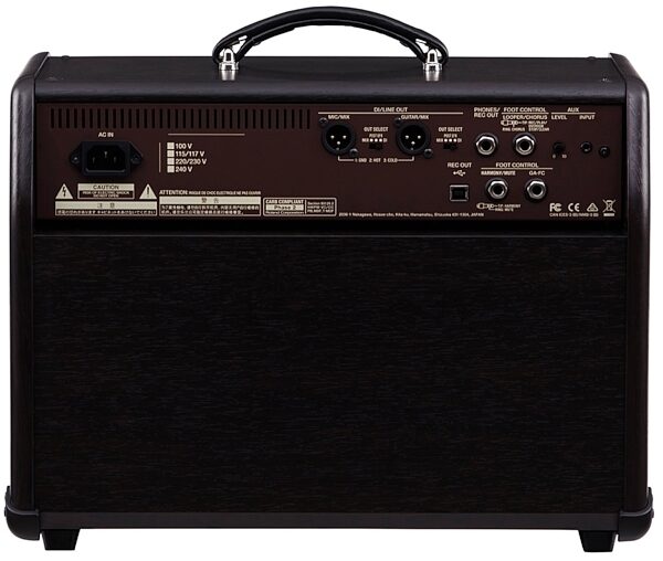 open zoom image for Boss Acoustic Singer Pro Acoustic Guitar Amplifier, New, Rear