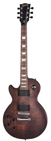 open zoom image for Gibson LPJ Les Paul Electric Guitar, Left-Handed (with Gig Bag), Vintage Shade