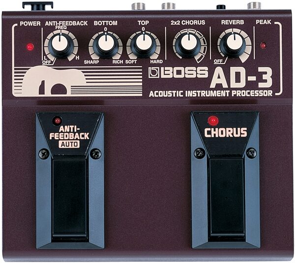 open zoom image for Boss AD-3 Acoustic Guitar Multi-Effects Pedal, Main