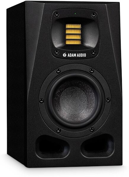 open zoom image for ADAM Audio A4V Active Studio Monitor, Single Speaker, Black, Angled Front