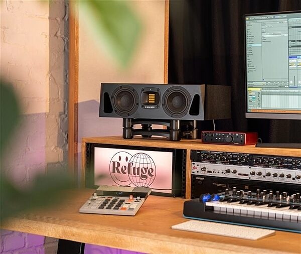 open zoom image for ADAM Audio A44H Active Studio Monitor, Single Speaker, In Use