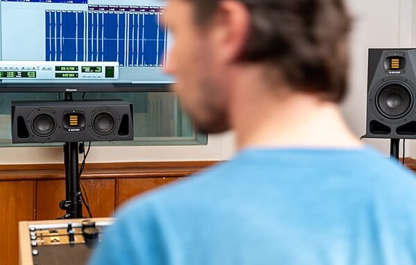 open zoom image for ADAM Audio A44H Active Studio Monitor, Single Speaker, In Use