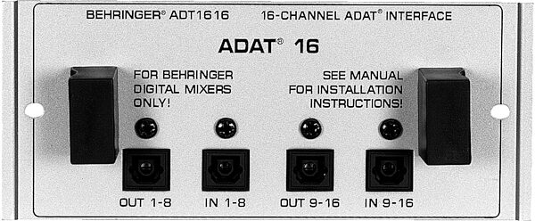 open zoom image for Behringer ADT1616 16-Channel ADAT Interface for DDX3216, Main