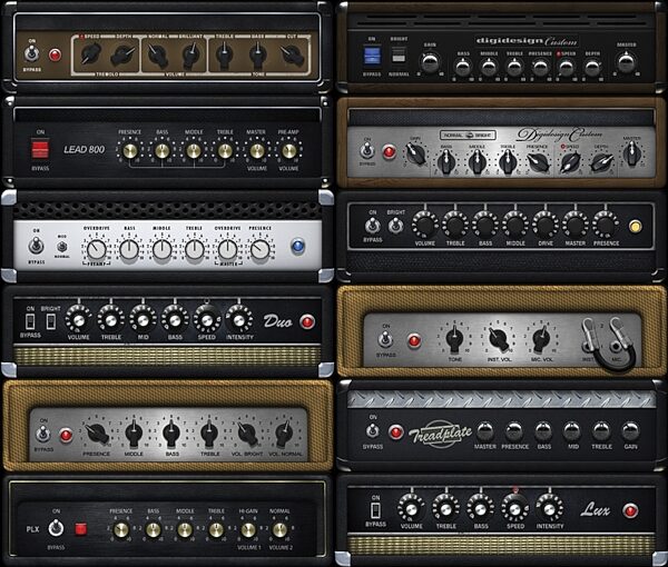open zoom image for Avid Eleven Rack Guitar Recording and Effects Audio Interface (with Pro Tools 11), Eleven Rack Screen Shot 1
