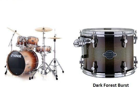 open zoom image for Sonor Select Force Drum Kit, 5-Piece, Dark Forest Burst