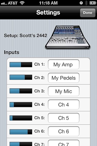 open zoom image for PreSonus StudioLive 16.4.2 16-Channel Digital Mixer with FireWire Interface, QMix Settings