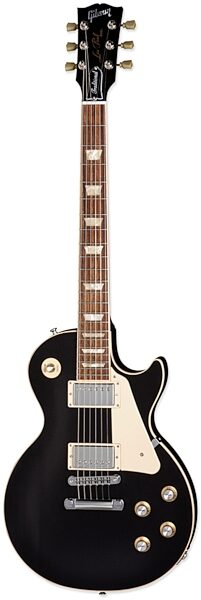 open zoom image for Gibson Les Paul Traditional Mahogany Satin Electric Guitar with Case, Satin Ebony