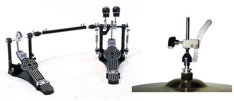 open zoom image for Sonor DP472 Chain Drive Double Bass Drum Pedal with Bag, Hi-Hat Drop Clutch Pack