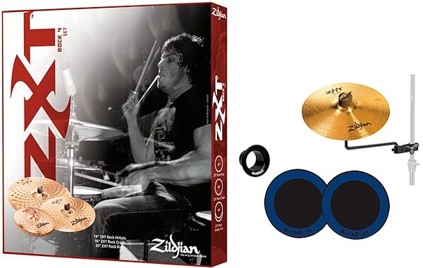 open zoom image for Zildjian ZXT Rock Premium Cymbal Package, Main