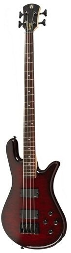 open zoom image for Spector Legend Classic 4 Electric Bass, Transparent Black Cherry