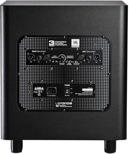 open zoom image for JBL LSR310S Powered Studio Subwoofer Speaker, New, Rear
