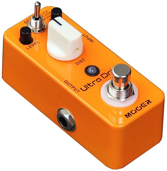 open zoom image for Mooer Ultra Drive Distortion Pedal, Angle