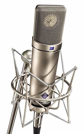 open zoom image for Neumann U 87 Ai Large-Diaphragm Condenser Microphone with Shock Mount, Case and Cable, Single Microphone, Nickel, Main