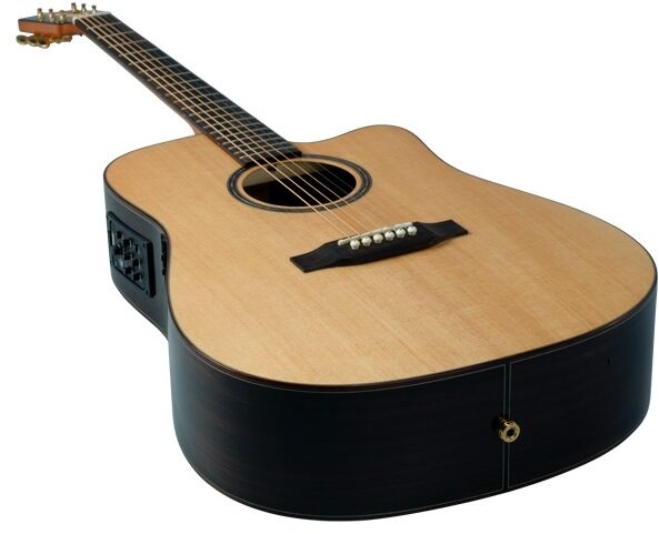 open zoom image for Bedell BSDCE-28-G Encore Acoustic-Electric Guitar with Gig Bag, Closeup