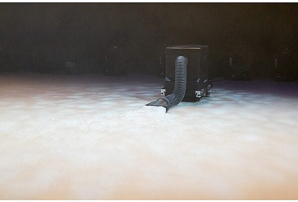 open zoom image for ADJ Entour Ice Low Lying Fog Machine with Hose, New, In Use