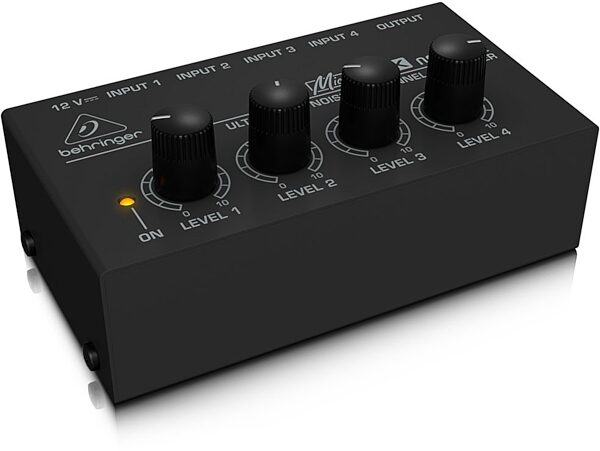 open zoom image for Behringer MicroMIX MX400 4-Channel Line Mixer, ve