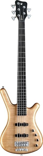 open zoom image for Warwick RockBass Corvette Premium Electric Bass, 5-String, Natural
