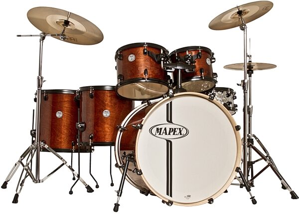 open zoom image for Mapex HZB628SJ Horizon Birch Drum Shell Kit, 6-Piece, Walnut