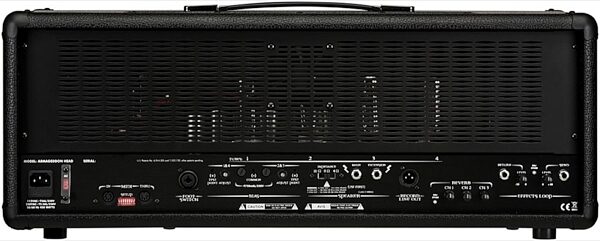 open zoom image for Egnater Armageddon Guitar Amplifier Head, 120 Watts, Rear