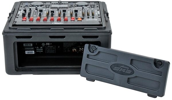 open zoom image for SKB R102 Audio and DJ Rack Case, 1SKB-R102, Open Back Panel