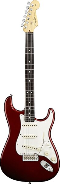 open zoom image for Fender American Standard Stratocaster Electric Guitar, with Rosewood Fingerboard and Case, Candy Cola