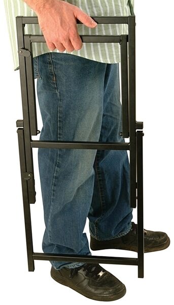 open zoom image for On-Stage RS6000 Folding Tilt-back Amplifier Stand, New, Folded