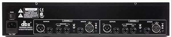 open zoom image for dbx 162SL Purple Series Compressor Limiter, Rear